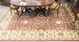 Room size oriental rug, 9' x 11' 8".