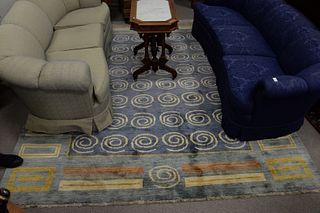 Handmade carpet, 8" x 10".
