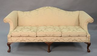 Ethan Allen Chippendale-style sofa, lg. 74".