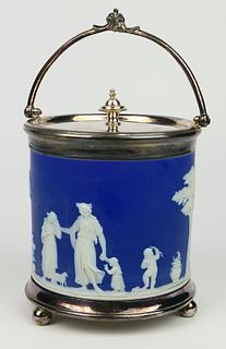 19TH CENTURY RARE WEDGWOOD BISQUIT JAR