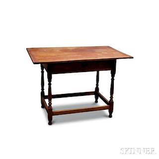 William & Mary-style Maple Tavern Table