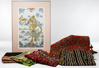 Asian Decorative Textile Assortment