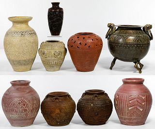 Ethnographic Vase Assortment
