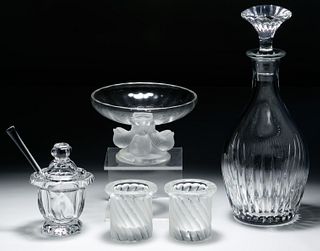 Baccarat and Lalique Crystal Assortment