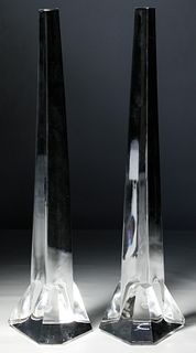 Tiffany Crystal Obelisks