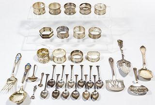 Sterling Silver Flatware and Hollowware Assortment