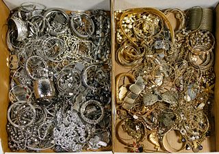 Gold-tone and Silver-tone Costume Jewelry Assortment
