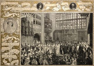 1863 Giclee The Graphic/Marriage of the Prince of Wales