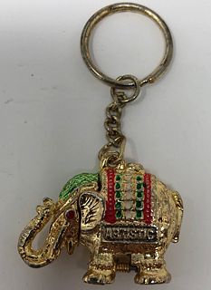 Vintage Elephant Keychain from Artistic