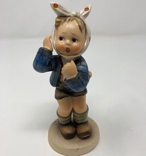 Goebel Hummel Figurine #217 Boy with a Toothache, TMK-4