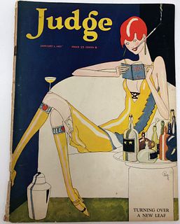 Antique Judge Magazine, January, 1927