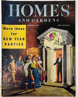 Homes and Gardens,  January 1959