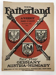 The Fatherland, Sep 14, 1914