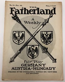 The Fatherland, Nov 4, 1914