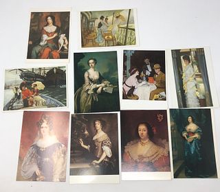 LOT of 10 (ten) vintage post cards royal and or other