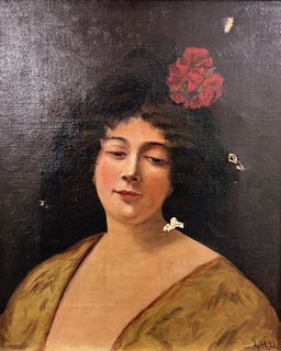 Late 19th Century Lady Portrait