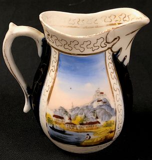 Antique European Porcelain Pitcher