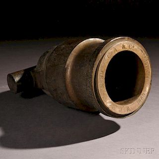 U.S. Model 1838 Alger Coehorn Mortar