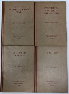 4 vol. Collection, Great Books Foundation, 1947-48