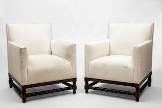Pair of Armchairs, Contemporary