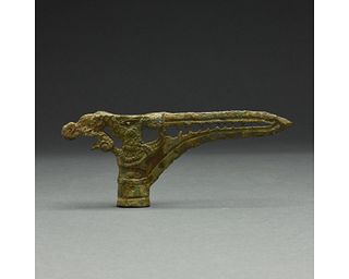 CHINESE ARCHAIC BRONZE WEAPON