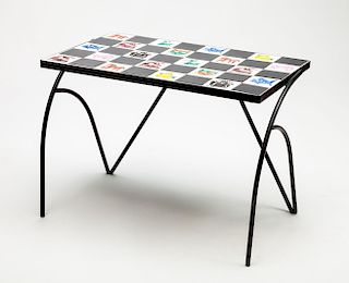 Tile Table, French, c. 1960
