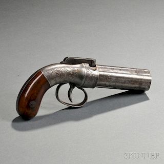 Allen & Thurber Six-shot Pepperbox Pistol