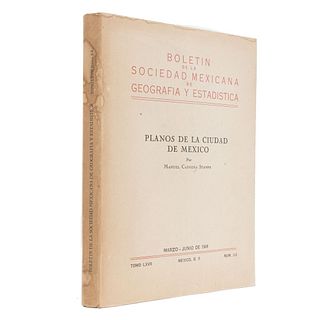 Carrera Stampa, Manuel. Planos de la Ciudad de México. México: Sociedad Mexicana de Geografía y Estadística, 1949.