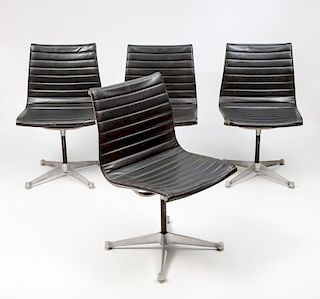 Four Side Chairs, Charles and Ray Eames for Herman Miller