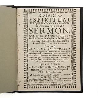 Guerra, Joseph / Herize, Ignacio de / Ruíz de Conejares, Joseph. Sermones. 1717/1728/1793. Pieces:3.