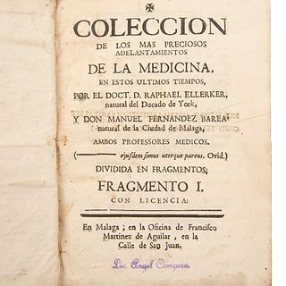 Miscellaneous: Medicina, Panfletos sobre Napoleón y otros Folletos. 1766 / 1809. One volume.