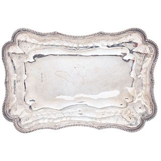 Platter*, Guatemala, 18th century, Silver. With seals "K AVILA", in reference to the author, K. Ávila