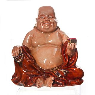 ROYAL DOULTON PROTOTYPE FIGURINE, LAUGHING BUDDHA BUDAI