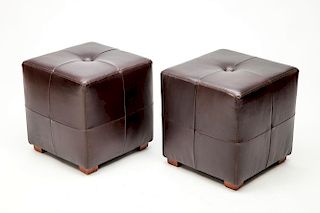 Pair of Cube Stools, 2008