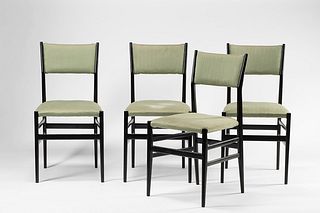 Gio Ponti (1891-1979)  - Set of chairs, model Leggera 646, 1950 ca.