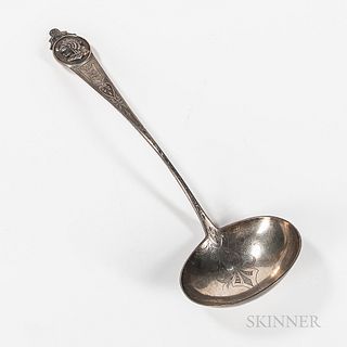 William Gale "Medallion" Pattern Sterling Silver Ladle