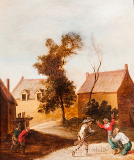 Dutch School, 17th Century      Soldiers Taking Village Folk as Prisoners