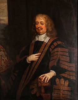 After Sir Peter Lely (Dutch, 1618-1680)      Seated Portrait of Edward Hyde, First Earl of Clarendon and Lord High Chancellor