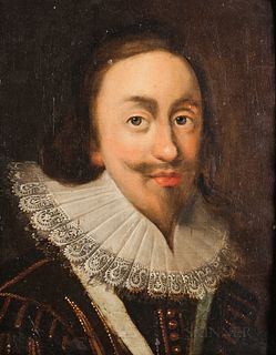 Anglo Dutch School, 17th Century      Portrait of King Charles I