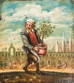 Manner of David Teniers II (Flemish, 1610-1690)      Spring, from an Allegory of the Four Seasons