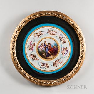 Continental Porcelain Charger
