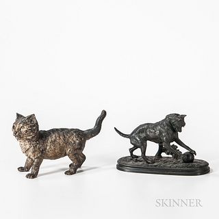 Two Bronze Animal Figures