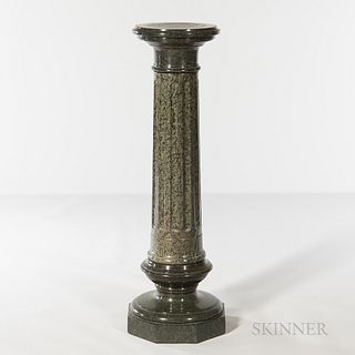 Marble Columnar Pedestal