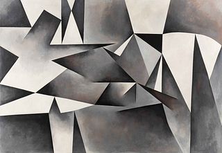 Thomas Kapsalis
(American, b. 1925)
Black, White + Gray, 1959