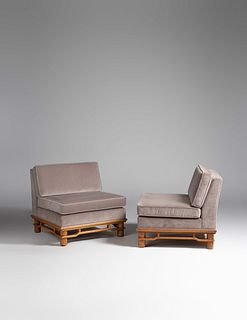 Michael Taylor
Pair of Lounge Chairs, Baker Furniture, USA