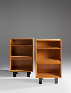 George Nelson
(American, 1908-1986)
Pair of Bookshelves, Herman Miller, USA