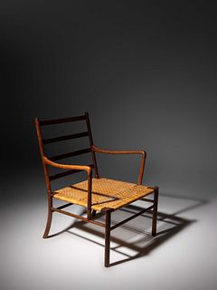 Ole Wanscher
(Danish, 1903-1985)
Colonial Lounge Chair, Poul Jeppesen, Denmark