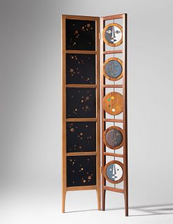 Modernist 
American, 21st Century
Kinetic Room Divider / Standing Screen, c. 2003,I4M Indiana for Modern, USA