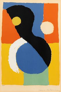 Sonia Delaunay
(French/Ukrainian, 1885-1979)
Untitled, 1953