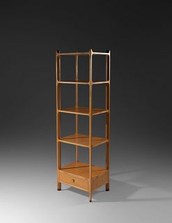 After Edward Wormley
American, Early 21st Century
Etagere with Drawer, Indiana for Modern, USA